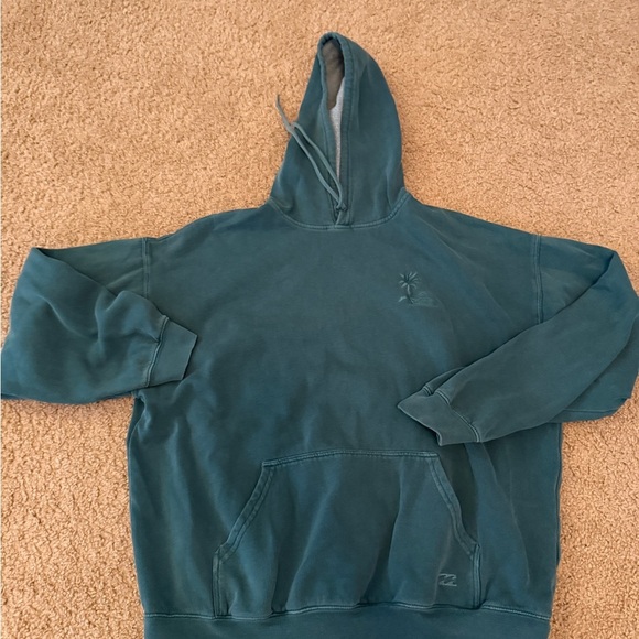 Billabong Blue Classic Hoodie Sweatshirt - Picture 1 of 5